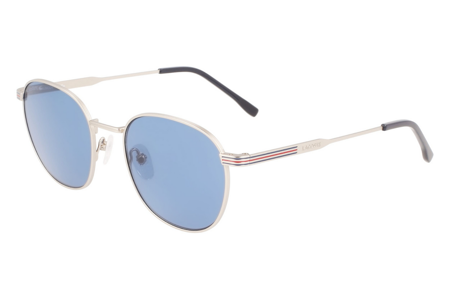 Buy Lacoste Men's L186s Aviator Sunglasses, Blue Matte, 57 mm at Amazon.in