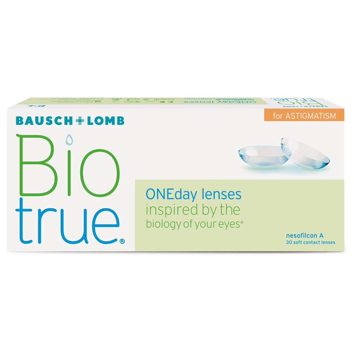 Bausch And Lomb Bio True One day For Astigmatism - woweye