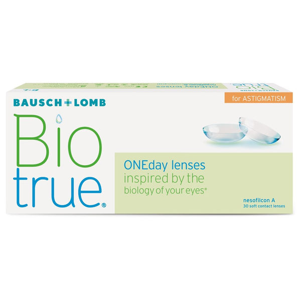 Bausch And Lomb Bio True One day For Astigmatism - woweye