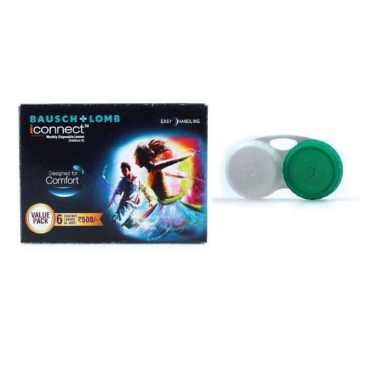 Bausch And Lomb IConnect Monthly Disposable 6 Lens - woweye